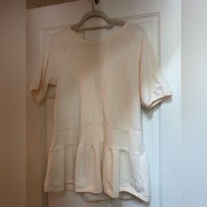 Free People Movement Cream Women's Top NWT